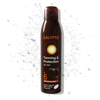 رذاذ تسمير وحماية جاف من Calypso SPF6
