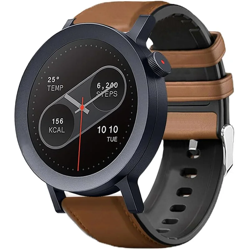 سوار بديل لساعة CMF Watch Pro 2 من السيليكون والجلد