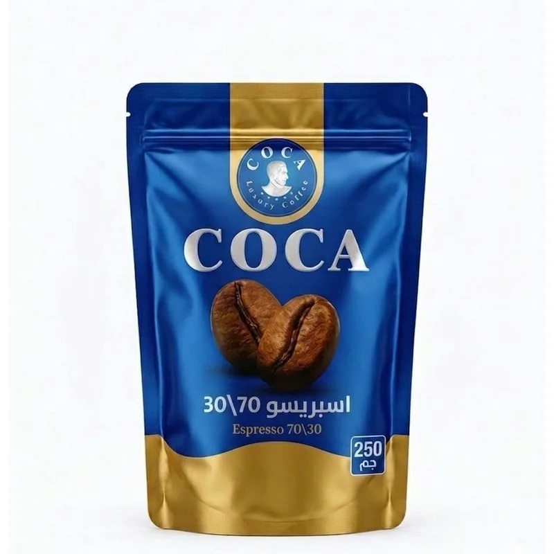 قهوة إسبريسو فاخرة من COCA محمصة بعناية 250 جرام