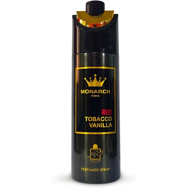 بودي سبراي ميلستون Monarch Red للرجال 200مل