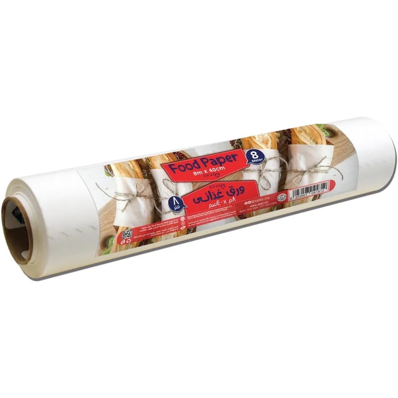 ورق طعام من ZPAC مقاس 40 سم × 8 م