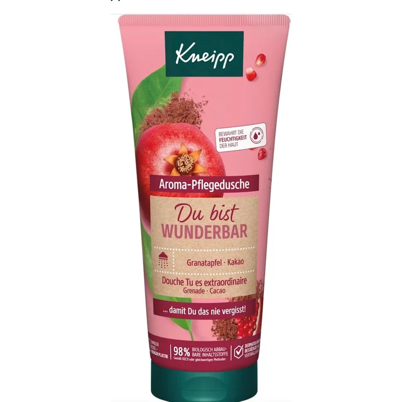 جل استحمام Kneipp برائحة الرمان والكاكاو 200 مل