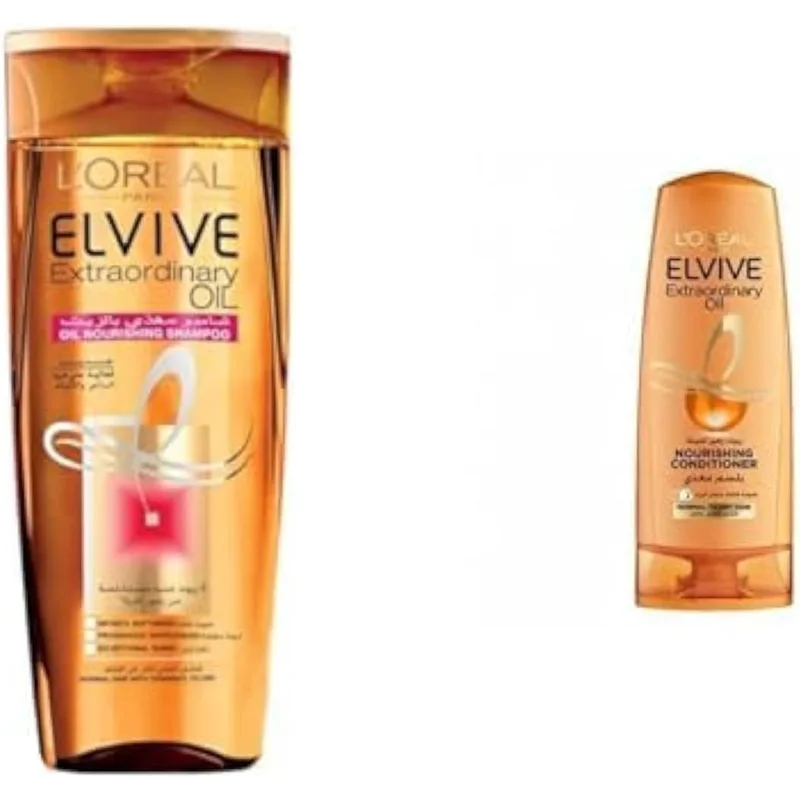 شامبو وبلسم Elvive الزيت الاستثنائي من L'Oreal Paris