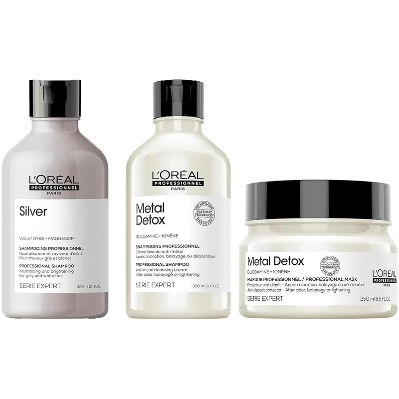 مجموعة شامبو وماسك من L'Oréal