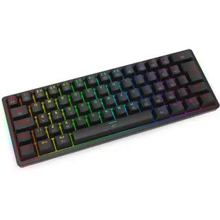 كيبورد ميكانيكي للألعاب Redragon Akali RGB بمفاتيح حمراء