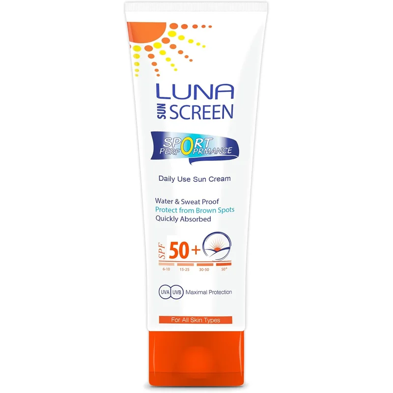 كريم واقي شمس لونا سبورت SPF50 بسعة 130 مل