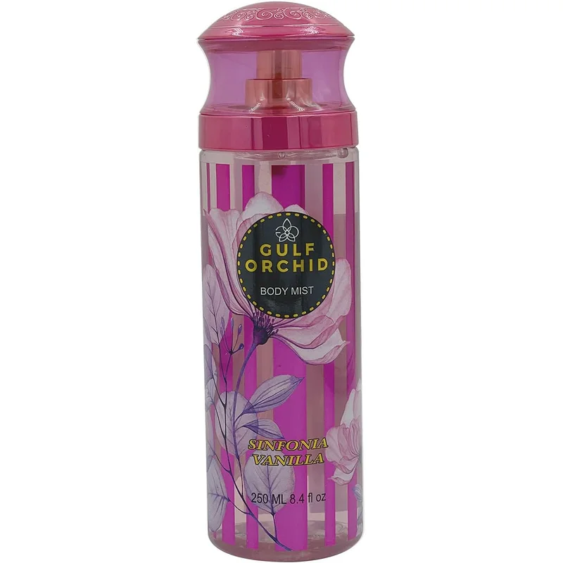 مستحضر بخاخ للجسم من Gulf Orchid برائحة الفانيليا 250مل