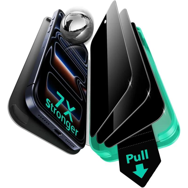 حماية خصوصية شاشة iPhone 17 Pro Max من ESR - 3 قطع