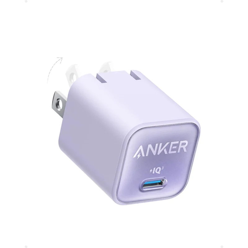 شاحن Anker 511 نانو 3 بقوة 30 واط - GaN