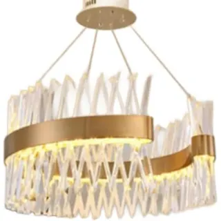 ثريا إضاءة نحاسية LED من Golden Lighting