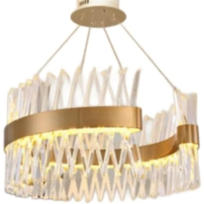 ثريا إضاءة نحاسية LED من Golden Lighting
