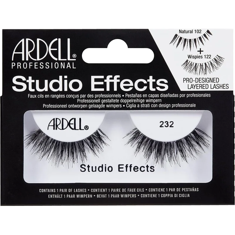 رموش لاصقة Ardell Studio Effects 232 لمظهر طبيعي
