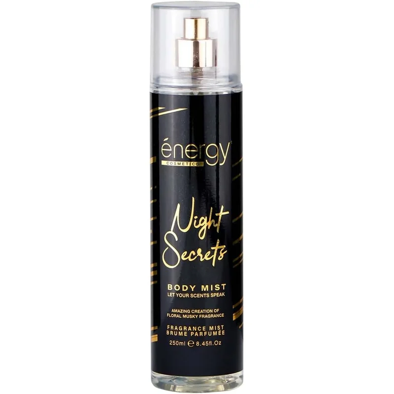 ماء عطر Energy للجسم برائحة الليل الغامضة 250 مل