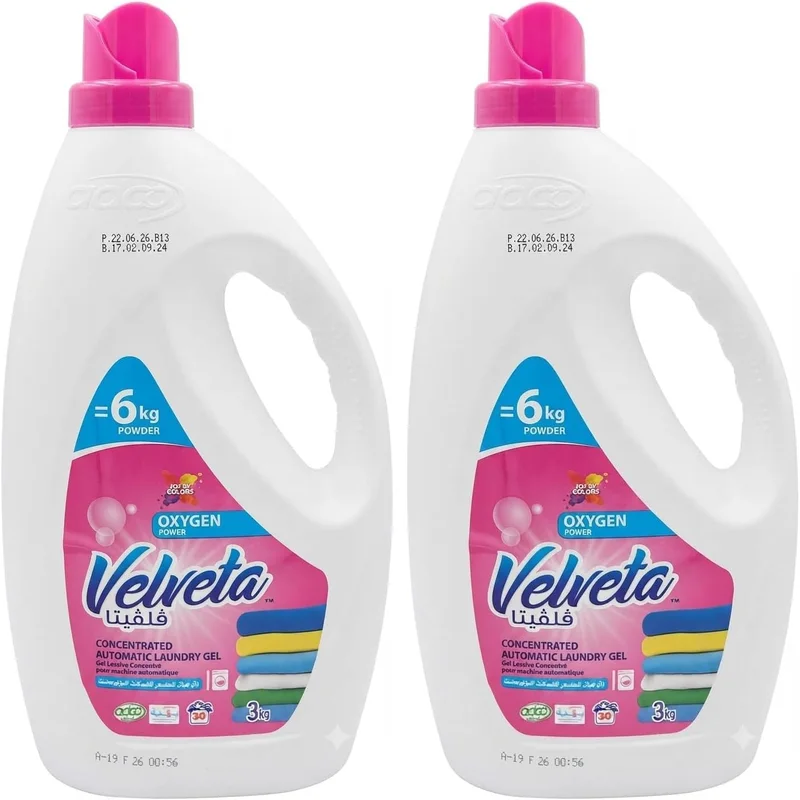 جل غسيل أكسجين باور من Velveta سعة 3 لتر