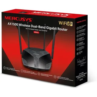 راوتر Mercusys MR60X WiFi 6 بسرعة 1500 ميجابت