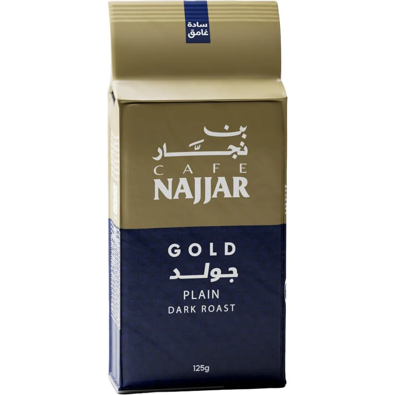 بن سادة غامق جولد من Najjar وزن 125 جرام