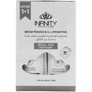 رولون تفتيح Infinity برائحة الفواكه - عبوة من قطعتين