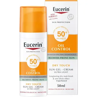 كريم جل واقي شمس يوسيرين للبشرة الدهنية SPF 50