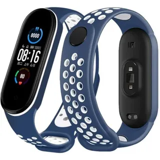 سوار سيليكون رياضي مريح متوافق مع Mi Band 5 و6 من Next store