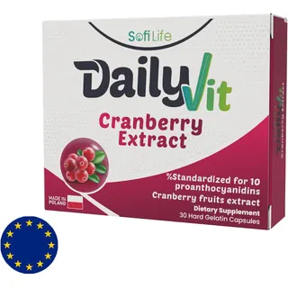 مكمل غذائي مستخلص التوت البري من DailyVit لدعم صحة المرأة - 30 كبسولة