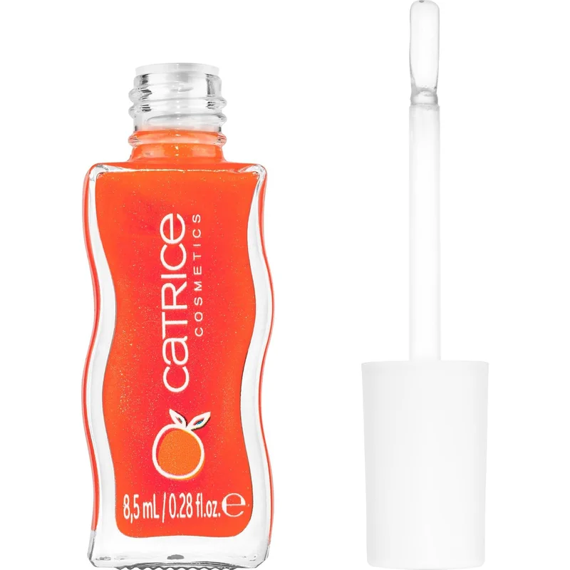 Catrice Summer Lips Lip Glaze, Lip Gloss, No. C02, Orange, Glossy, Vegan, No Parabens, No Microplast