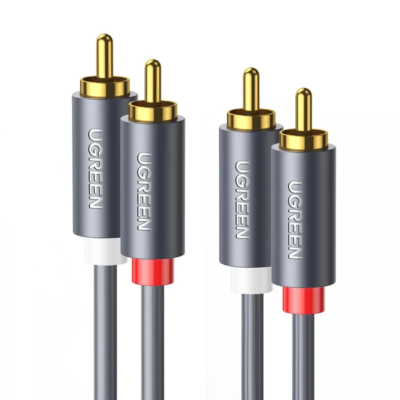 كابل صوت يوجرين 2RCA ذكر إلى 2RCA ذكر 3 متر