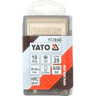 لقمة مفك Yato توركس T27 مقاس 25 مم