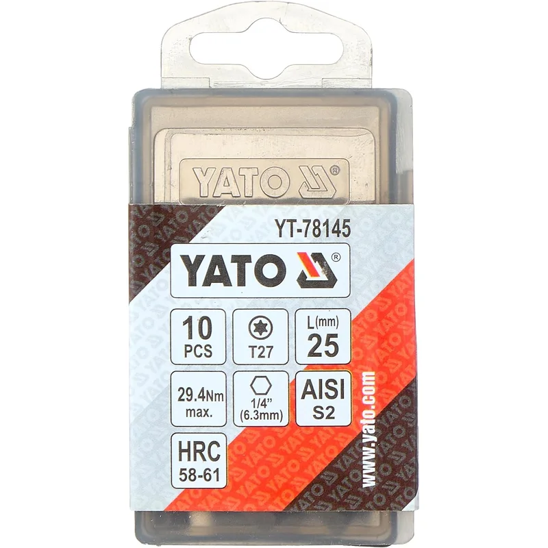 لقمة مفك Yato توركس T27 مقاس 25 مم