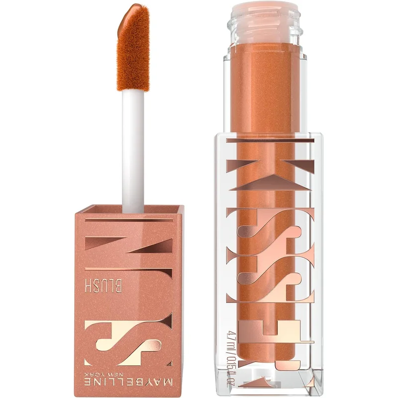بلاشر سائل متوهج من Maybelline بفيتامين E بلون Summer In The City