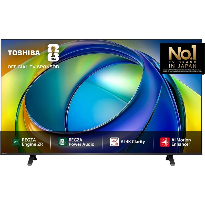 تلفزيون توشيبا فيدا الذكي 55 بوصة 4K - 55C350RP