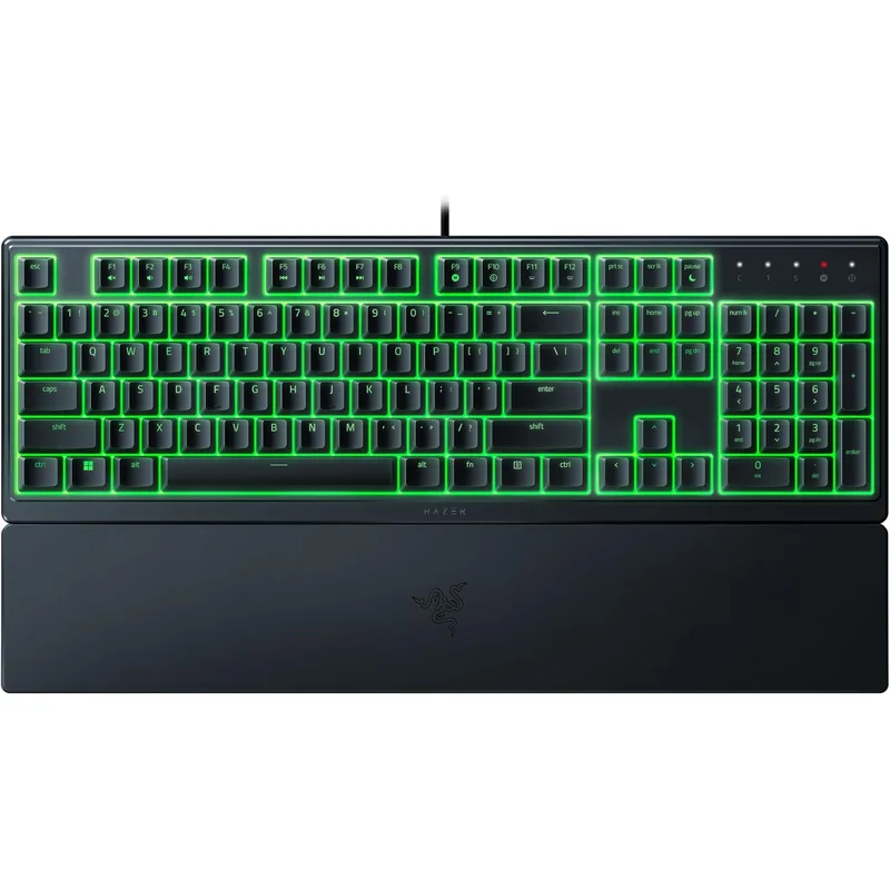 كيبورد ريزر لاسلكي أورناتا V3 X بإضاءة RGB أسود