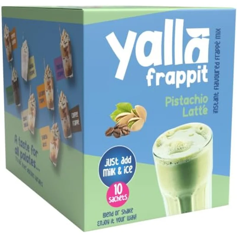 فرابيه فستق لاتيه من Frapp-It عبوة 10 أكياس 35 جرام