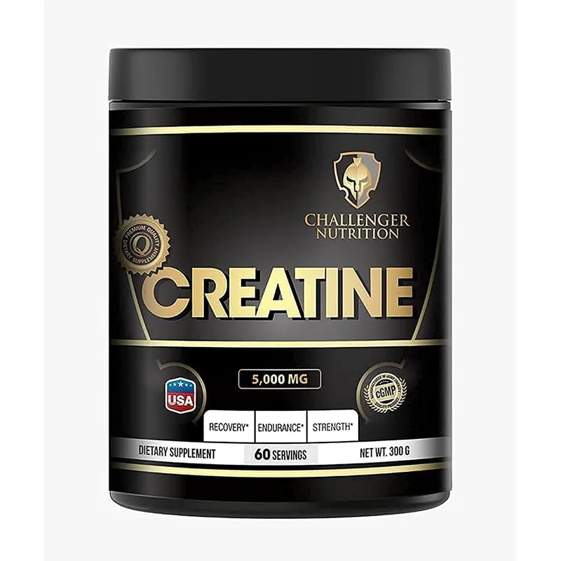 كرياتين بدون نكهة من Challenger Nutrition بوزن 300 جرام