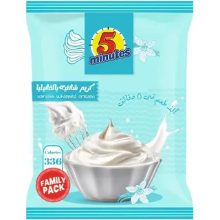 كريمة مخفوقة جاهزة من 5 مينتس - 170 جرام