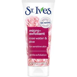مقشر وجه Gentle Smoothing من ST. Ives بماء الورد