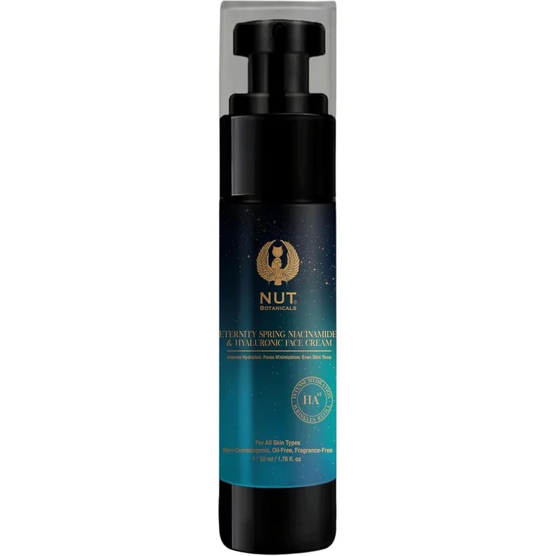 كريم وجه نياسيناميد وهيالورونيك من NUT Botanicals