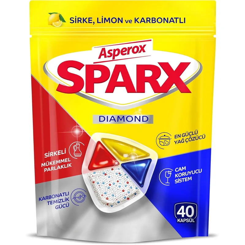 أقراص غسالة الأطباق SPARX DIAMOND من Asperox