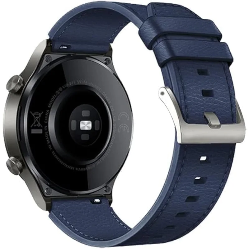 سوار جلد طبيعي 22 مم متوافق مع Huawei Watch GT2 Pro من Next Store