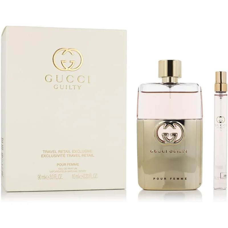 طقم عطر غوتشي غيلتي بور فيم - 90 مل + 10 مل
