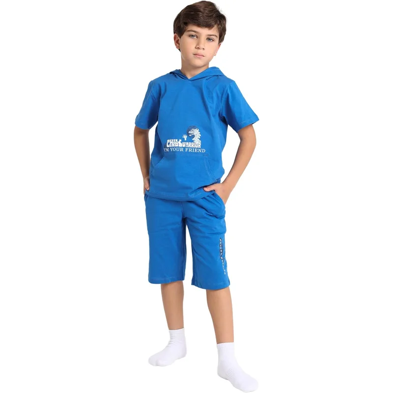 بيجامة أطفال من junior - طقم تيشيرت وشورت