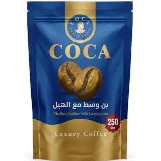 قهوة كوكا الفاخرة، تحميص متوسط، 250 جرام