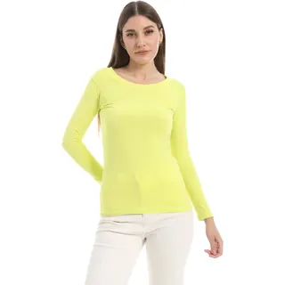 توب فسكوز نسائي بأكمام طويلة من اندورا بتصميم عملي