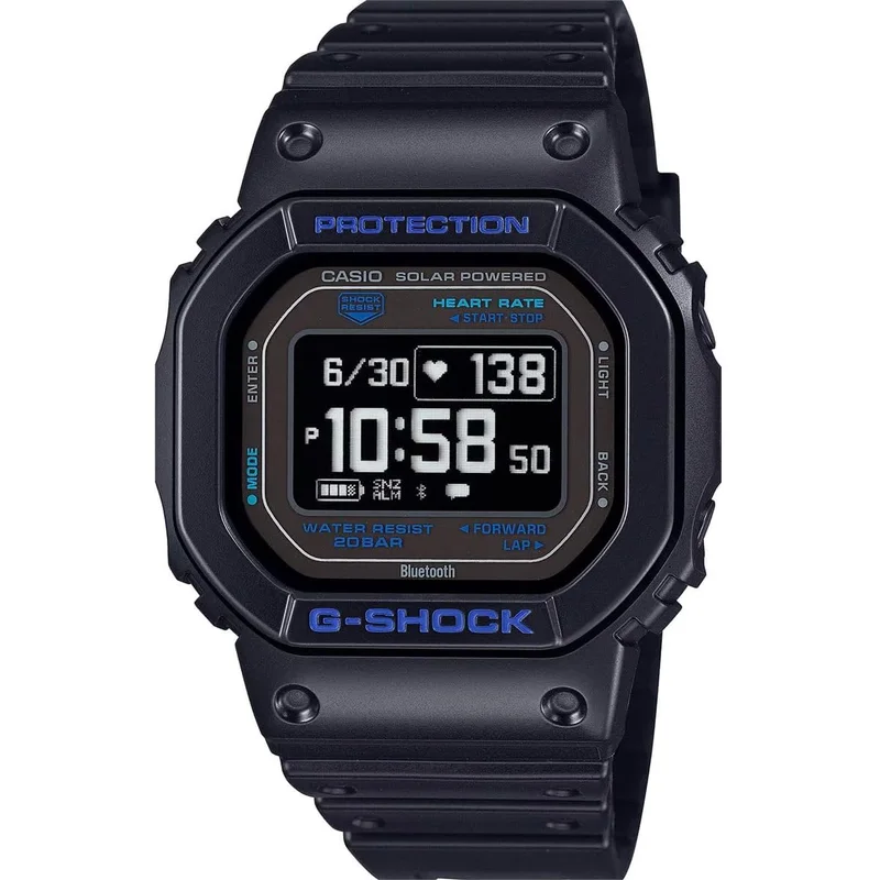 ساعة جي شوك رياضية من كاسيو موديل DW-H5600