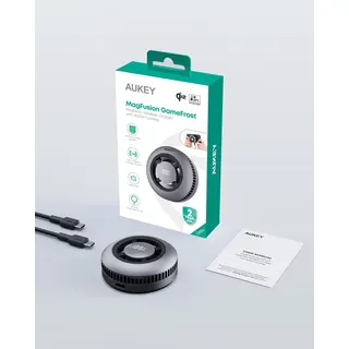 شاحن لاسلكي ماج سيف للألعاب من Aukey