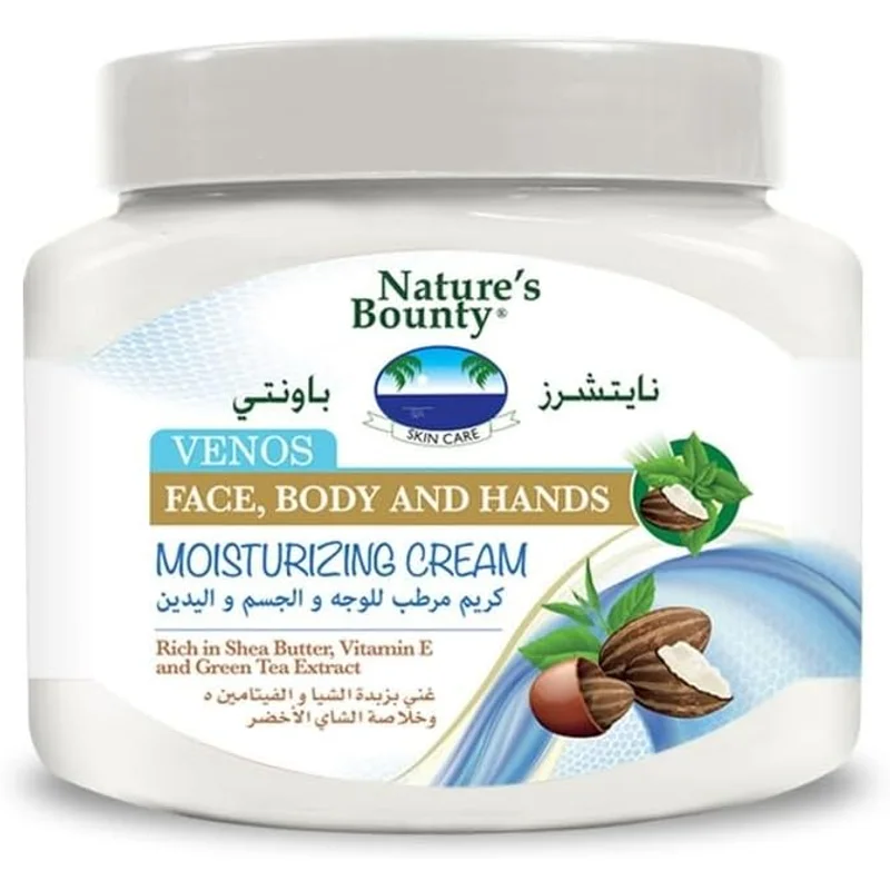 كريم مرطب للوجه والجسم واليدين من Nature's Bounty - 300 مل