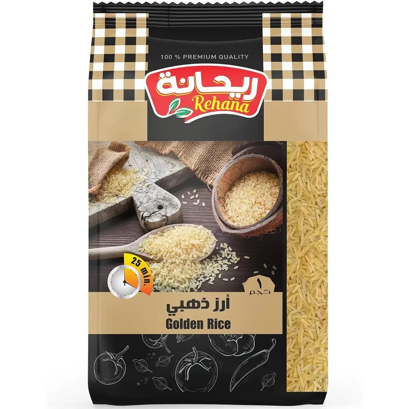 أرز بسمتي ذهبي من ريحانة - 1 كجم