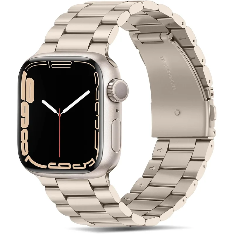 سوار Tasikar معدني لساعة Apple Watch