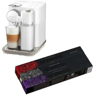 ماكينة قهوة Nespresso Gran Lattissima باللون الأبيض