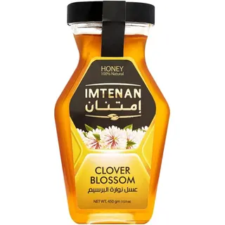 عسل نحل برسيم من Imtenan 450 جرام
