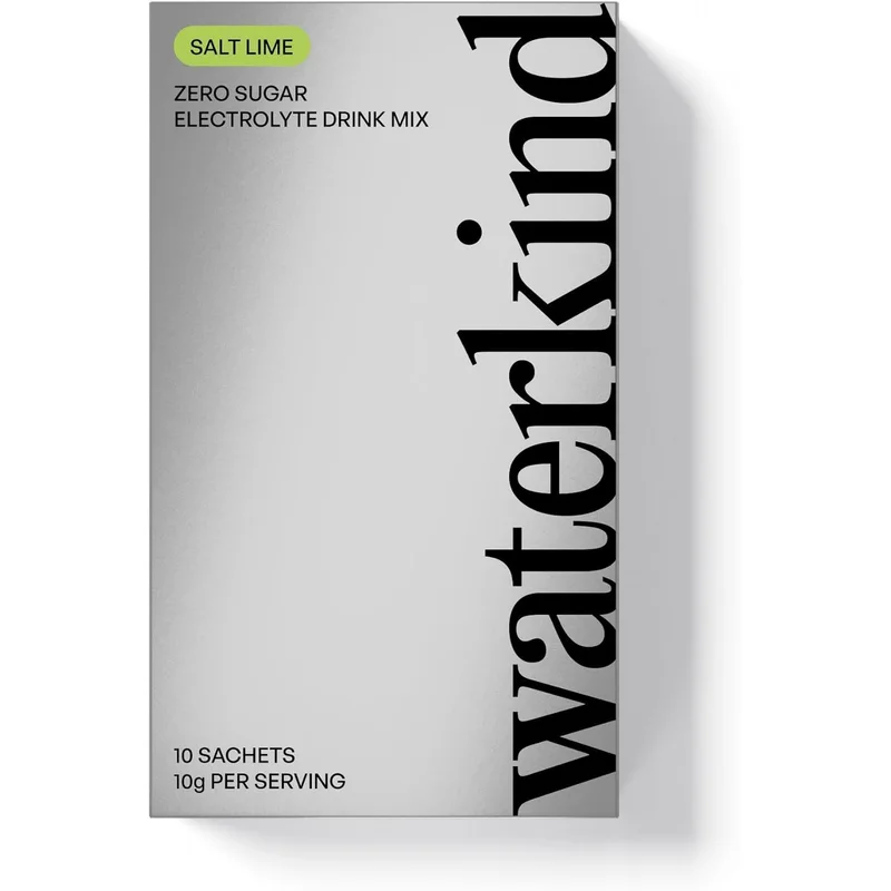 مشروب إلكتروليت ملح وليمون 10 أكياس 100 جرام من Waterkind